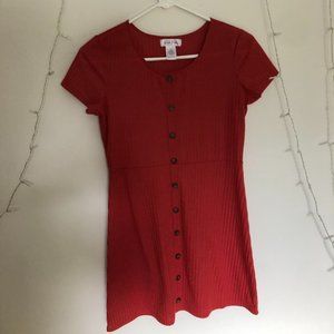 Button down dress.